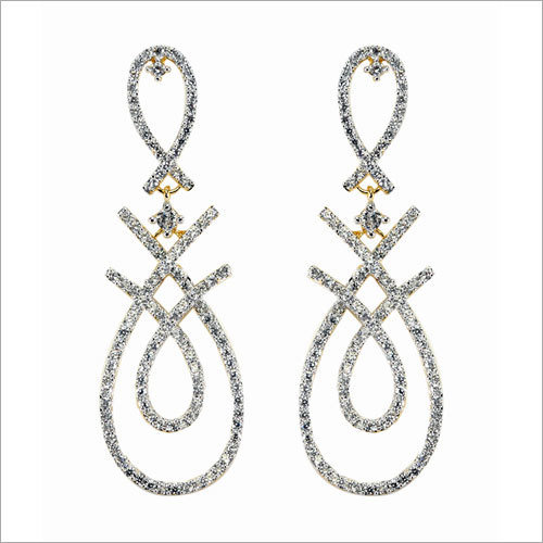 Diamond Twist Earring Gender: Women