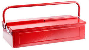 Metal tool box 17 inches