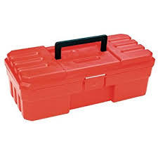 Plastic tool box 19 inches