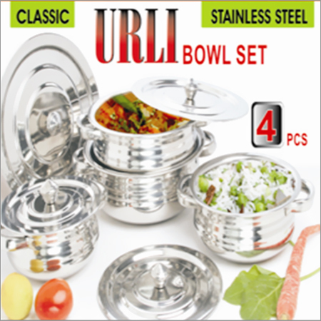 Classic Urli Stainless Steel Bowl Set