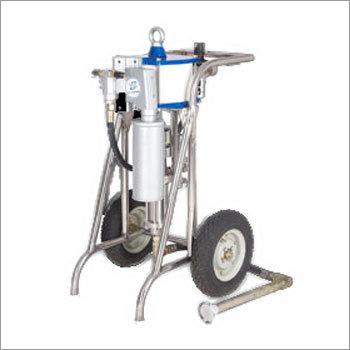 Airless Painting Machine - Electric Power Source, Portable Spray Gun | Durable Design for Galvanized Surfaces, Strong Pressure Feed Technology