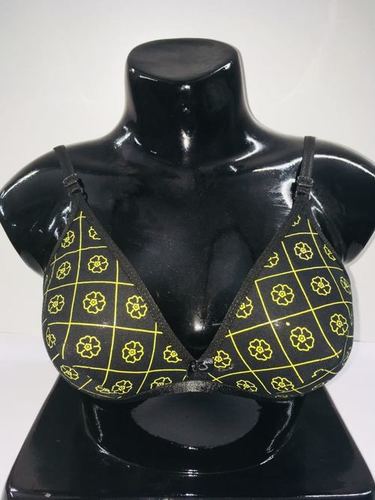 LADIES BRA - Hosiery Fabric, Sizes 30-40 | Elegant Comfort Design, Available in 3 Stylish Colors