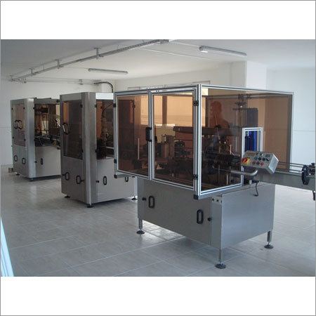 Automatic Linear Filling Capping & Labeling Machinery