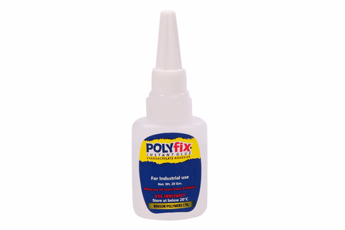 Polyfix Instant Cyanoacrylate Adhesive - Low Viscosity Liquid, Transparent Flex Bonding Solution for Strong, Water Resistant, Fast Curing Applications