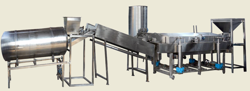 Fully Automatic Semiautomatic Pellets Fryums Plant
