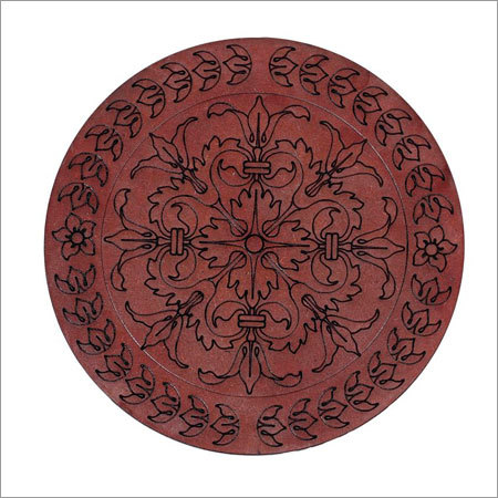 P K MDF Trivets 7 Laser etched Floral Collection (Set of 6)