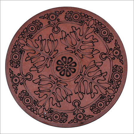 P K Leafy Collection MDF Trivet 7 (Set of 6)
