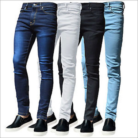 Mens Narrow Bottom Jeans