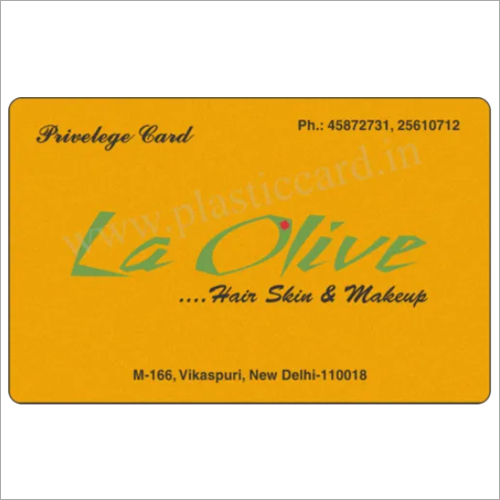 Privilege Screen Printed Cards - Polyvinyl Chloride, 85x54mm, Multi Color, 800mm Thickness | Glossy Finish, Water Resistant, Automated Silk Screen Printing