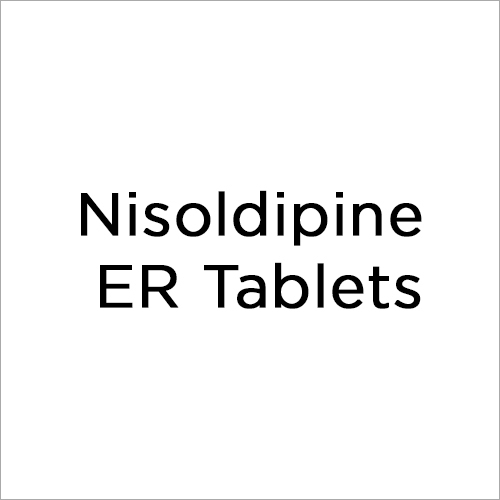 Nisoldipine ER Tablets