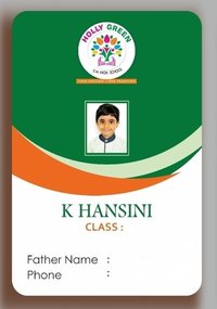 School Id Cards - Color: Multi Color