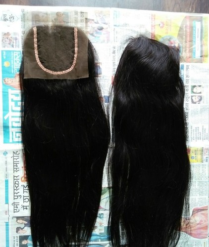 Black 4/4 Lace Closure