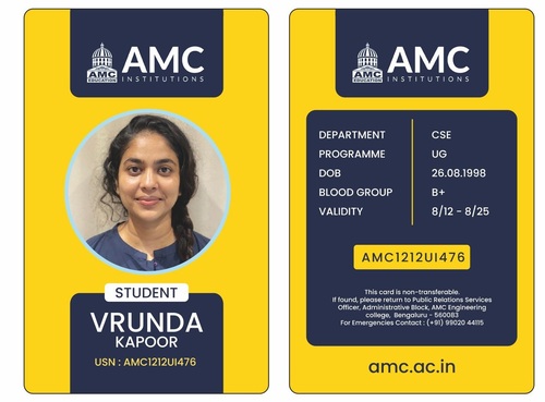 Multy Corporate Pvc  Photo Id Cards
