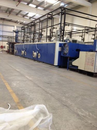 Non woven felt stabilizing plant