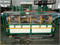 Automatic Block Wood Pallet Nailing Machine - Common Steel Material, 2300x1500x1500 Mm Size, Plc Control System | 3 Or 5 Guns, High Efficiency 6000 Pieces/10 Hours