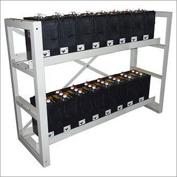 UPS Battery Rack - Steel Material, Customizable Dimensions, Powder Coated Finish | Durable Modular Design, Secure Storage, Easy Assembly, Space Saving, Corrosion Resistant, Cost-effective