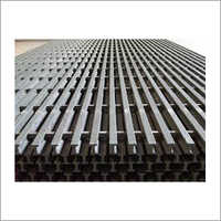Frp Pultruded Grating - Fiberglass Reinforced Plastic, Customizable Dimensions, Grey Color | Lightweight, Rugged Design, Corrosion Resistant, High Impact Tolerance