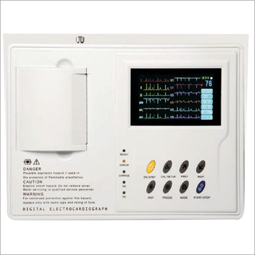 3 Channels ECG Machine