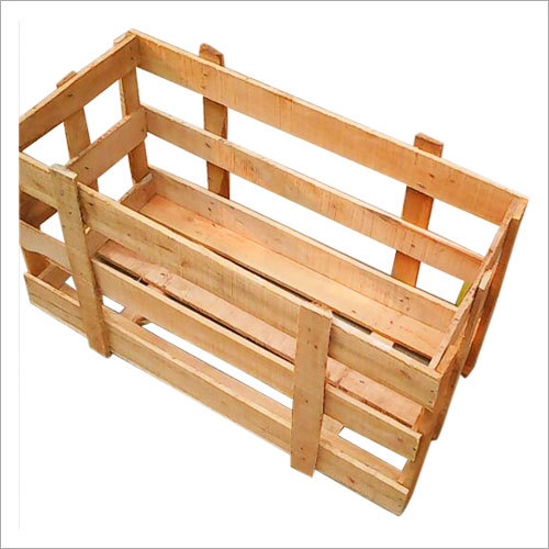 Wooden Crate - High Strength Wood, Versatile Storage and Transport Solution, Water and Moisture Resistant