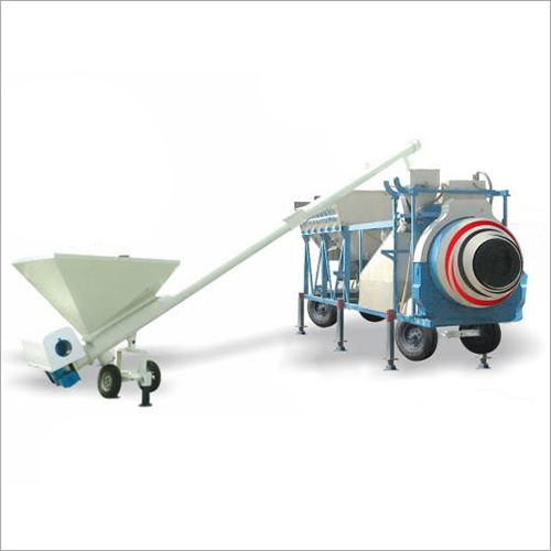 On Wheel Concrete Batching Plant DX