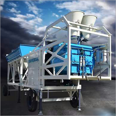 Mobile Batching Plant - Twin Shaft Mixer Type