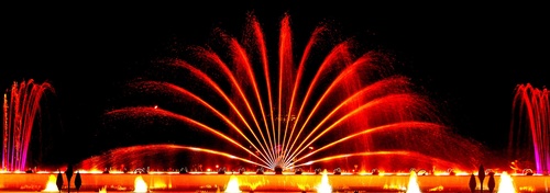 Fountain Show With Music