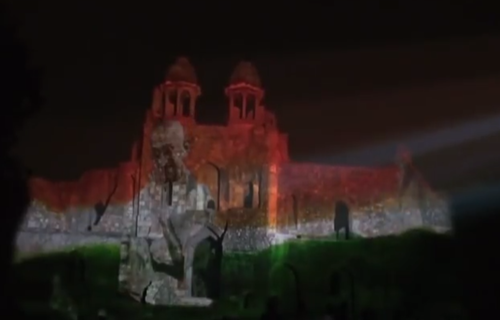 Projection Mapping Light And Sound Show