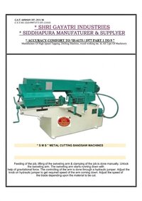 Bandhaw Machine