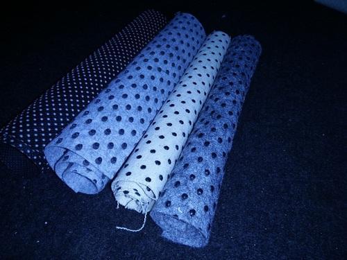 Non slip coated fabric