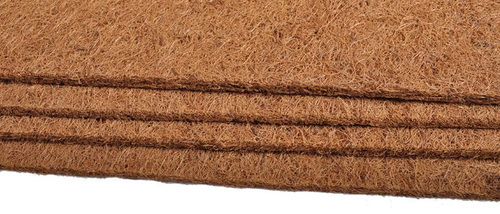 Coir felt without latex