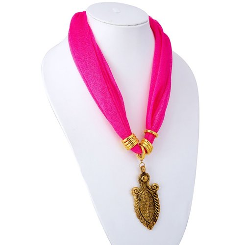 Designer Chiffon Detachable Scarf Necklace Gender: Children