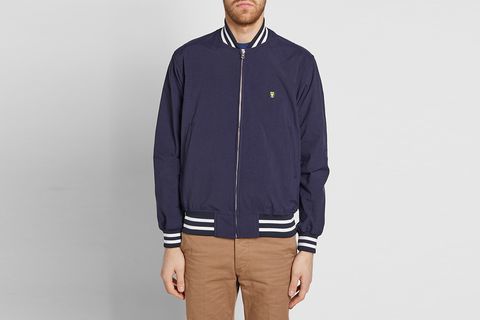 Blue And White Jacket Rib