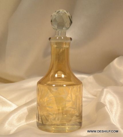 REED DIFFUSED GLASS PERFUME BOTTLE AND DECANTER, DECORATIVE PERFUME