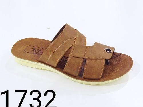 Mens Leather Slippers