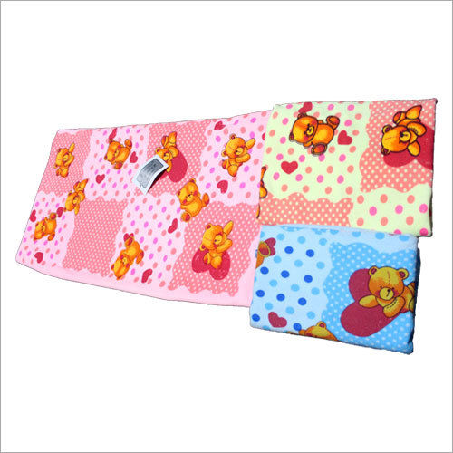 Bear Printed Baby Towel