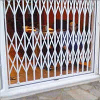 White Collapsible Gate