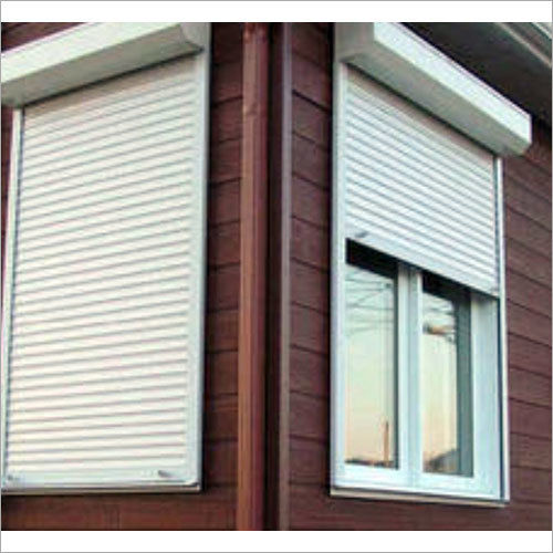 White Rolling Window Shutter