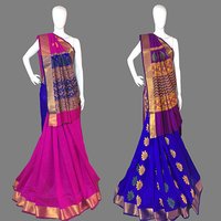 Thread Work Handloom Silk Designer Saree