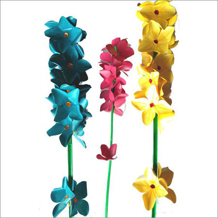 Lavender Flower Stick - Handmade Paper, Lightweight, Any Color | Eco-Friendly, Hygienic, Recyclable, Decorative for Events and Home