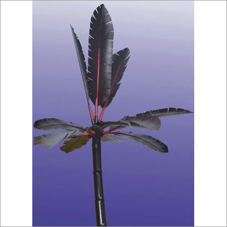 Eco-Friendly White Art Board Palm Tree