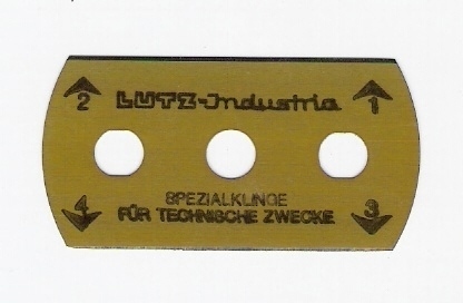 Lutz Germany Industrial Blades and Knives