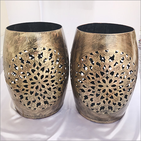 Metal Stool Pot