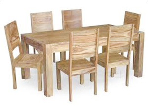 Wooden Table and Chair