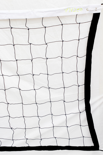 Black And White Beach Volleyball Nets