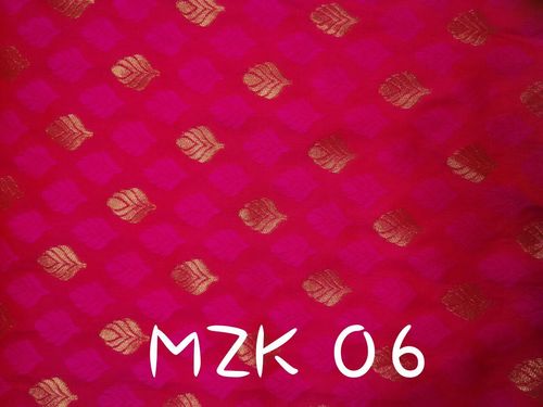Makhmali Zecard - Jacquard Washable Fabric | Printed Red Pattern, Width 1473.2 mm