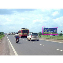 Highway Advertising Unipole
