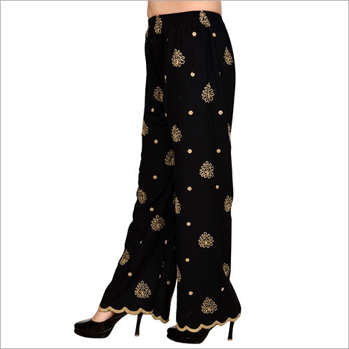 Black Plazo Pants