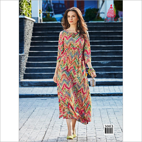 Fashionable Kurtis Bust Size: 32-42