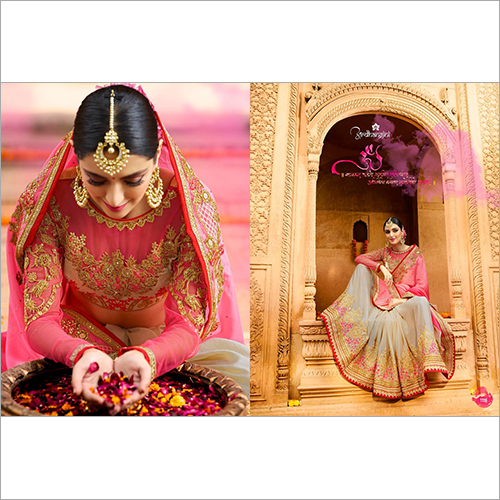 Light Pink Stylish Sarees