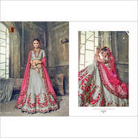 Grey Ghagra Choli